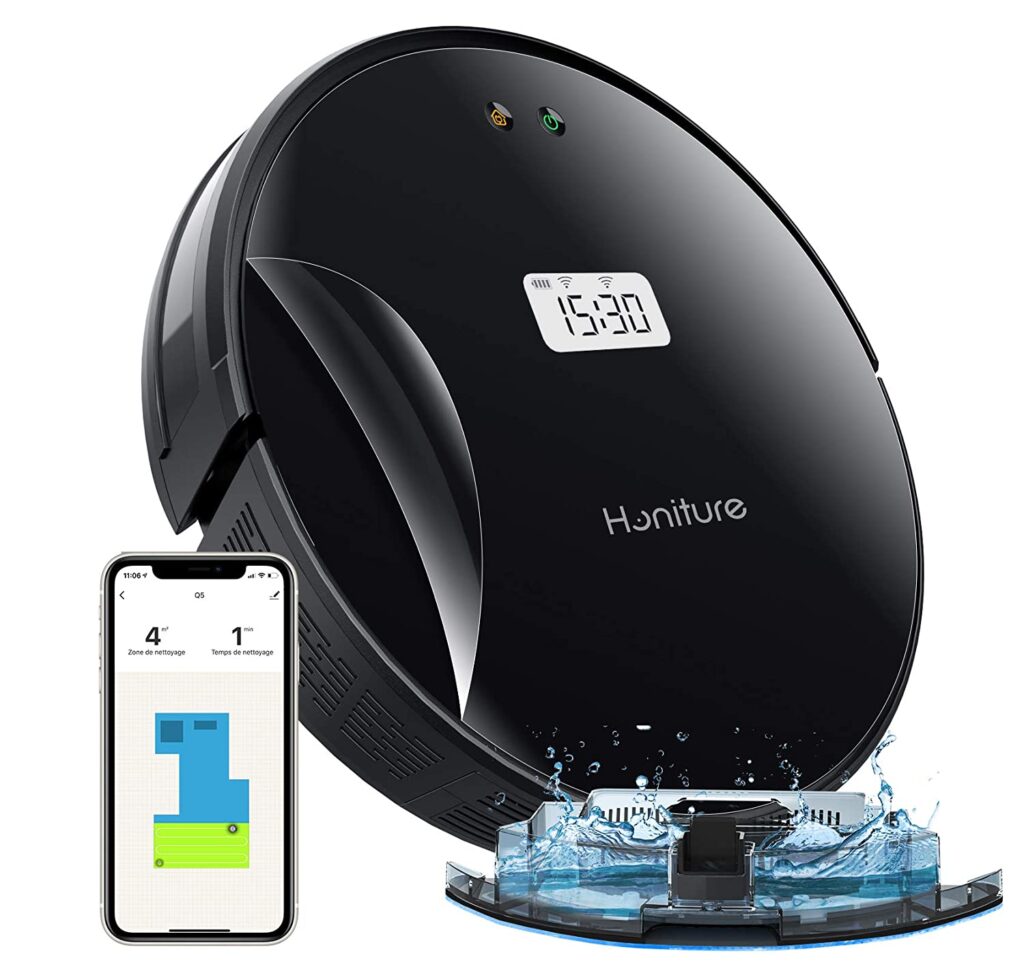 Honiture Q5 2-in-1 Robot Vacuum and Mop Cleaner