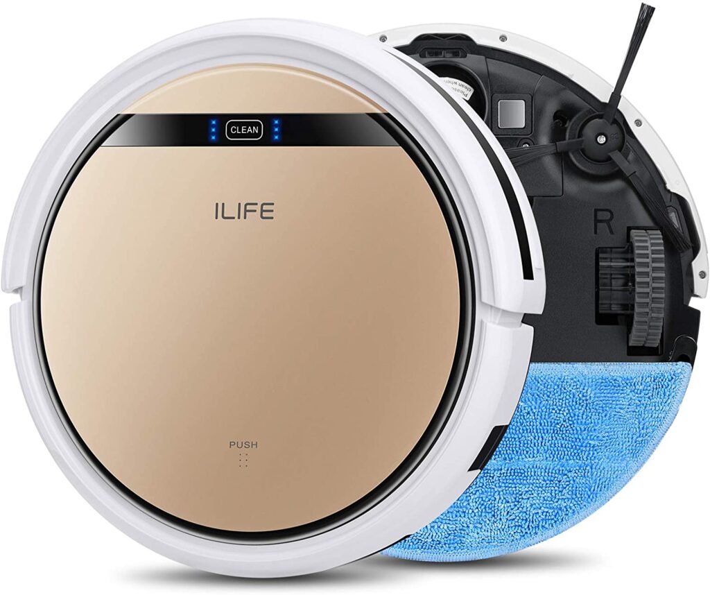 ILIFE V5s Pro Robotic Vacuum & Mop Cleaner with Water Tank