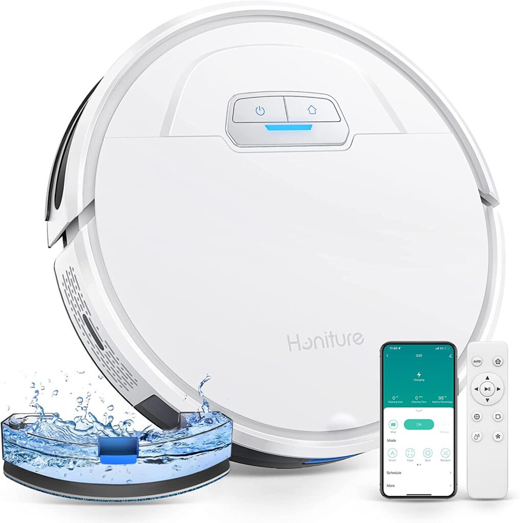Honiture G20 Robot Vacuum and Mop Combo 3 in 1