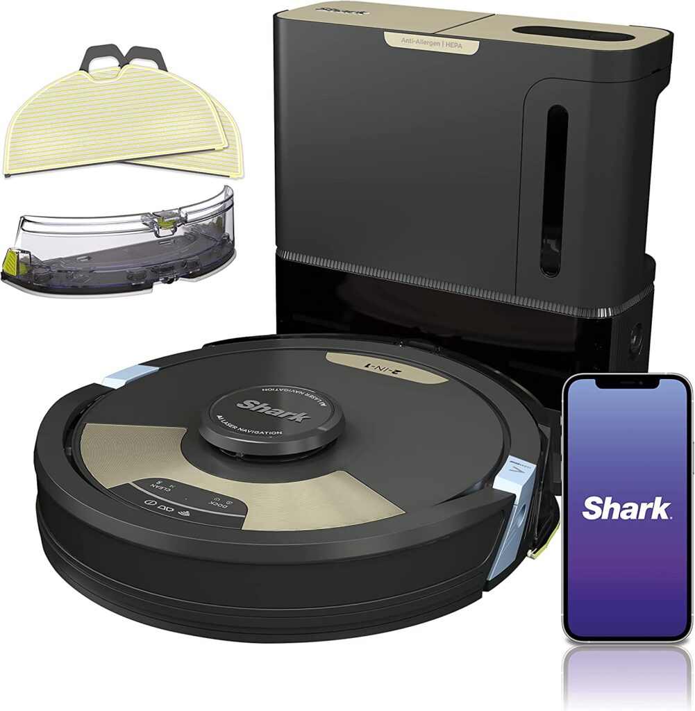 Shark AI Ultra 2in1 Robot Vacuum & Mop with Sonic Mopping