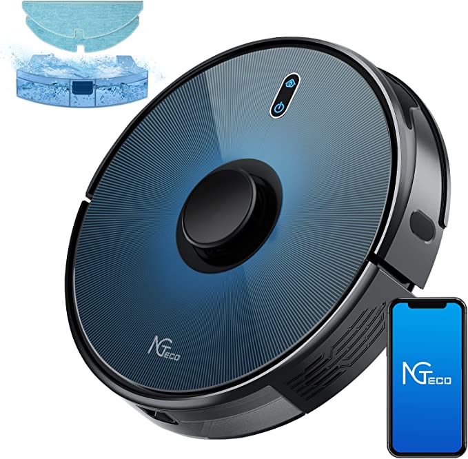 NGTeco Robot Vacuum Cleaner 2-in-1 Sweep and Mop