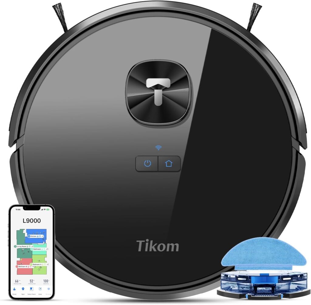 Tikom L9000 Robot Vacuum and Mop Combo
